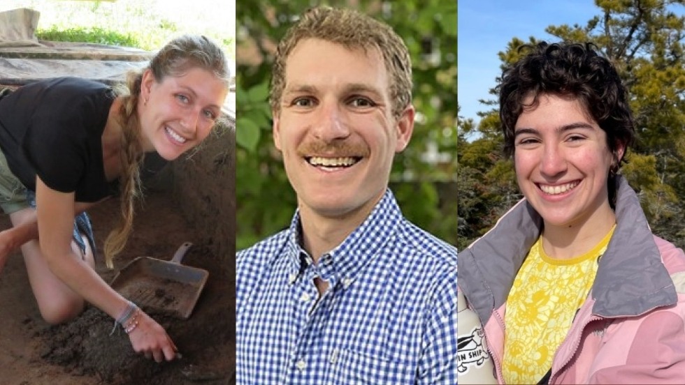 L to R: Alyssa Bolster, Matthew Ballance, and Deborah Cherman 