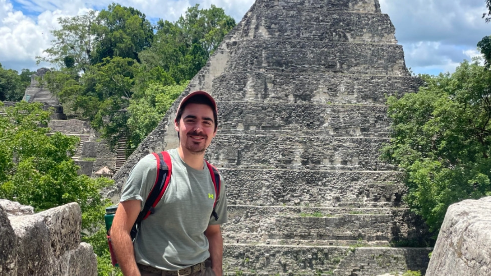 Image of Paul Tamburro in Tikal 