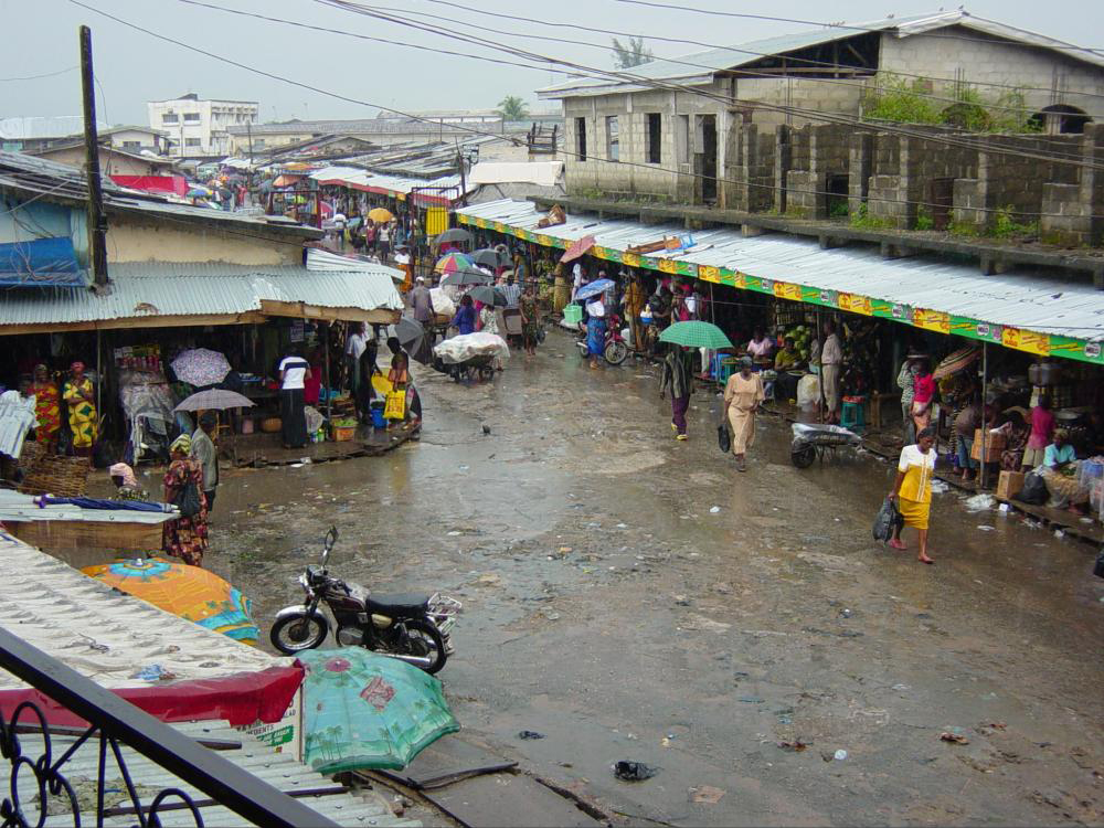 Rainy season in Owerri, Nigeria