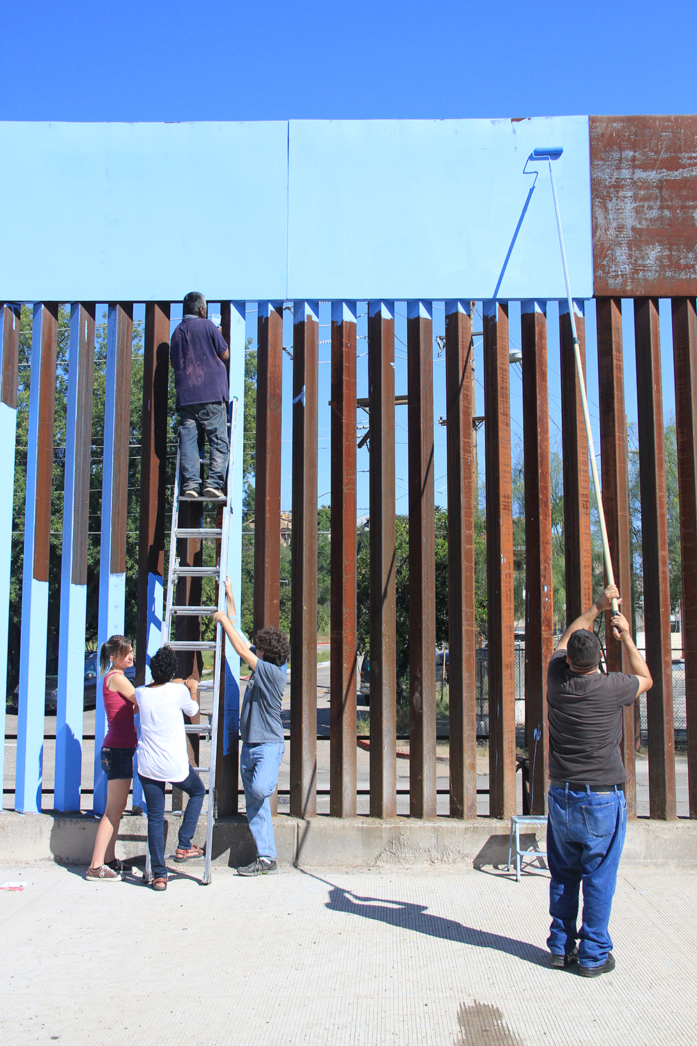 Public art on the U.S.-Mexico border
