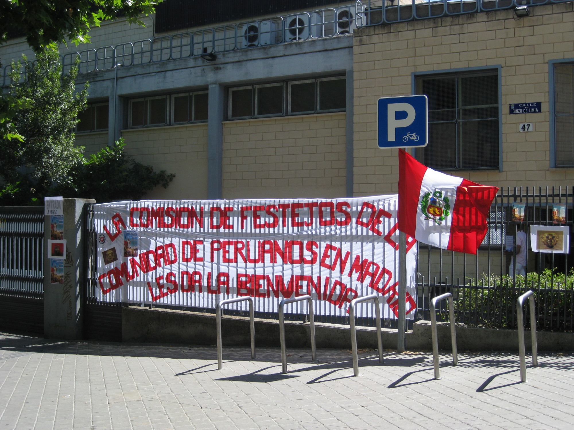 Peruvian celebration in Madrid, 2009